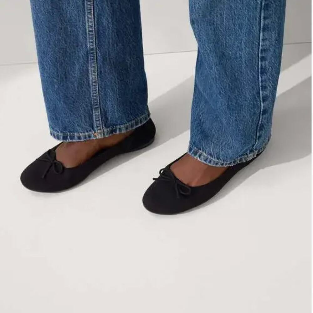 Rothy's The Ballet Flat Black Size 9.5